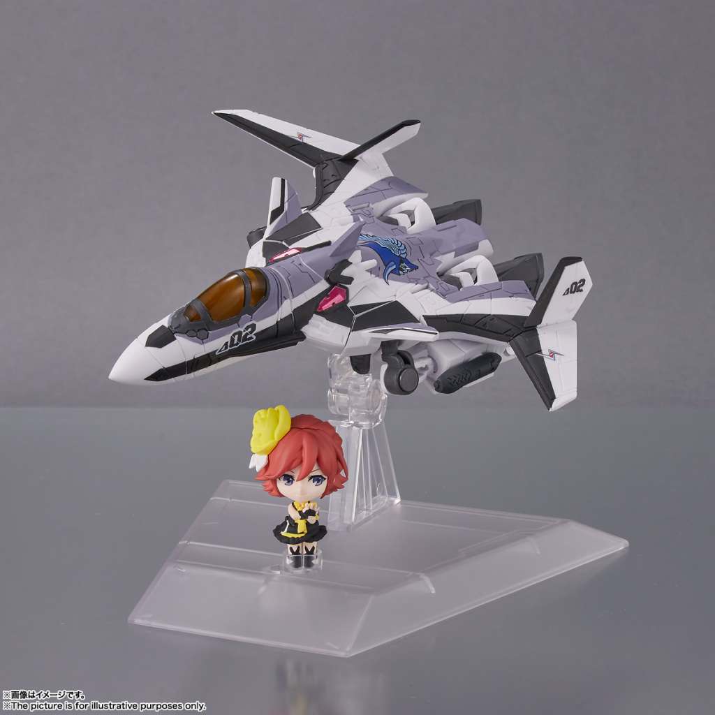 BANDAI MACROSS VF-31F SIEGFRIED KANAME TINY SES ACTION FIGURE 10 cm