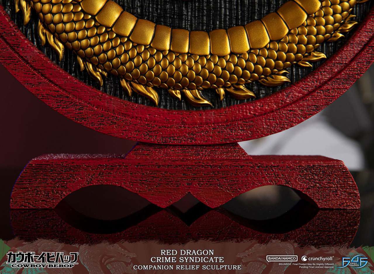 COWBOY BEBOP RED DRAGON LOGO STATUE