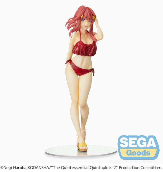 THE QUINTESSENTIAL QUINTUPLETS 2 PM PVC STATUA ITSUKI NAKANO 20 CM SEGA