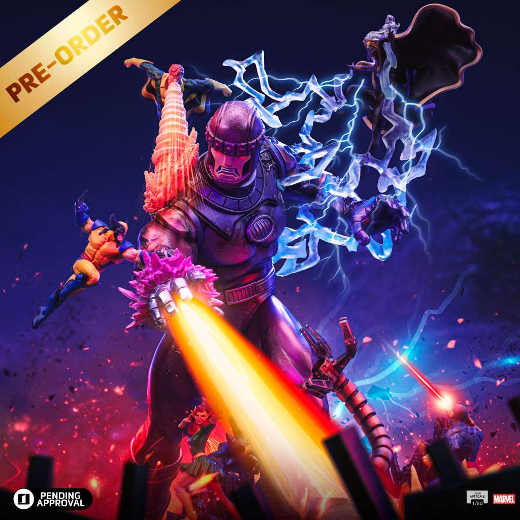 X-MEN DANGER ROOM DIORAM DEMI ART 1/2 ST