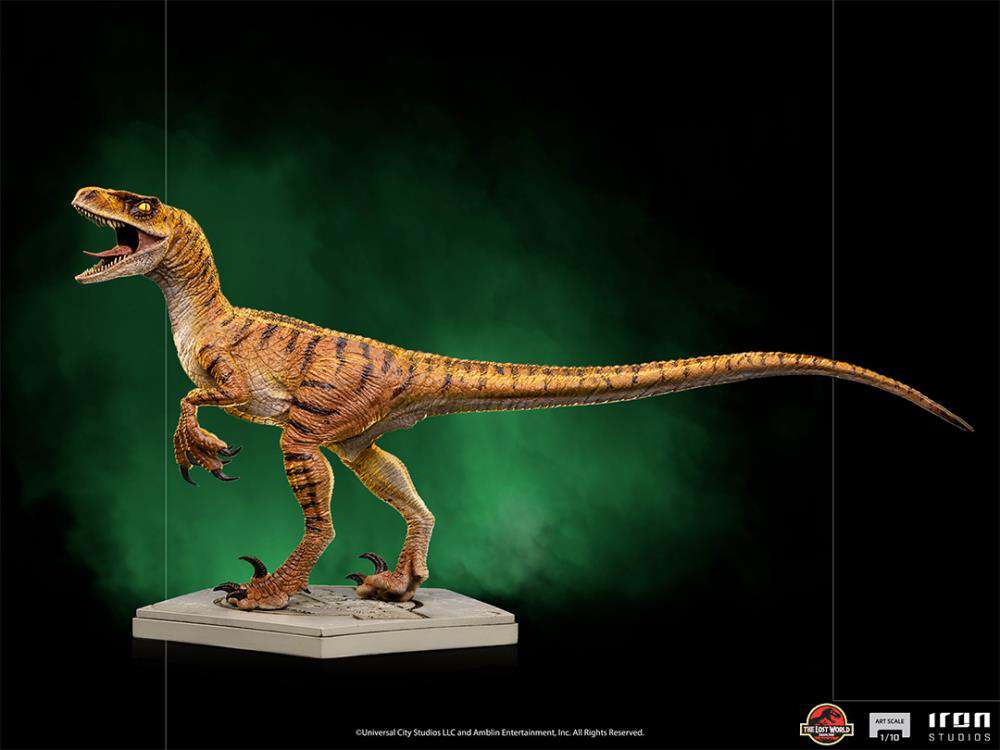 IRON STUDIOS JURASSIC WORLD LW VELOCIRAPTOR ST 1/10 STATUA 30 cm
