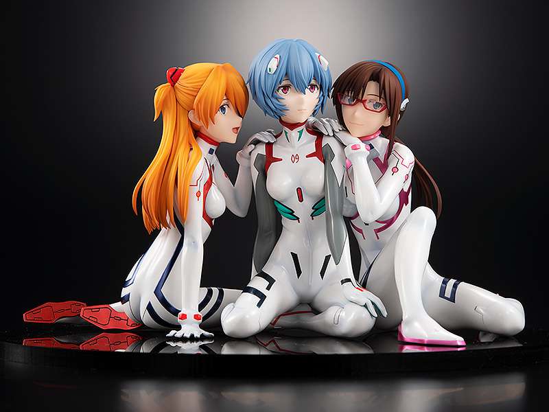 KADOKAWA EVA 3.0+1.0 ASUKA-REI-MARI NEWTYPE COVER STATUA 12 cm