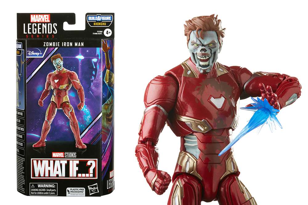 HASBRO ML KHONSHU DISNEY+ ZOMBIE IRON MAN AF ACTION FIGURE