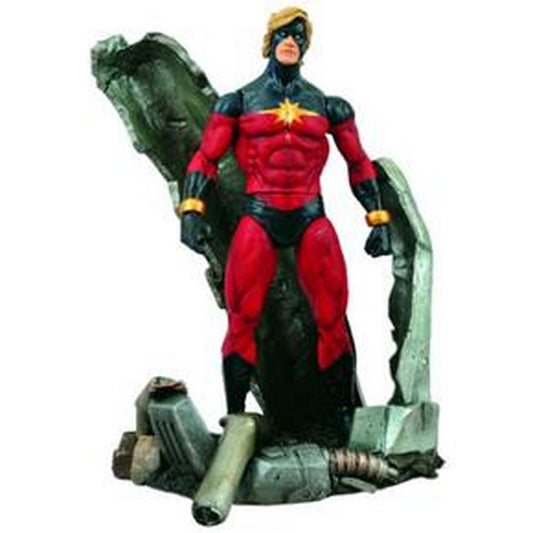 Captain Marvel Af Action Figura Diamond Select