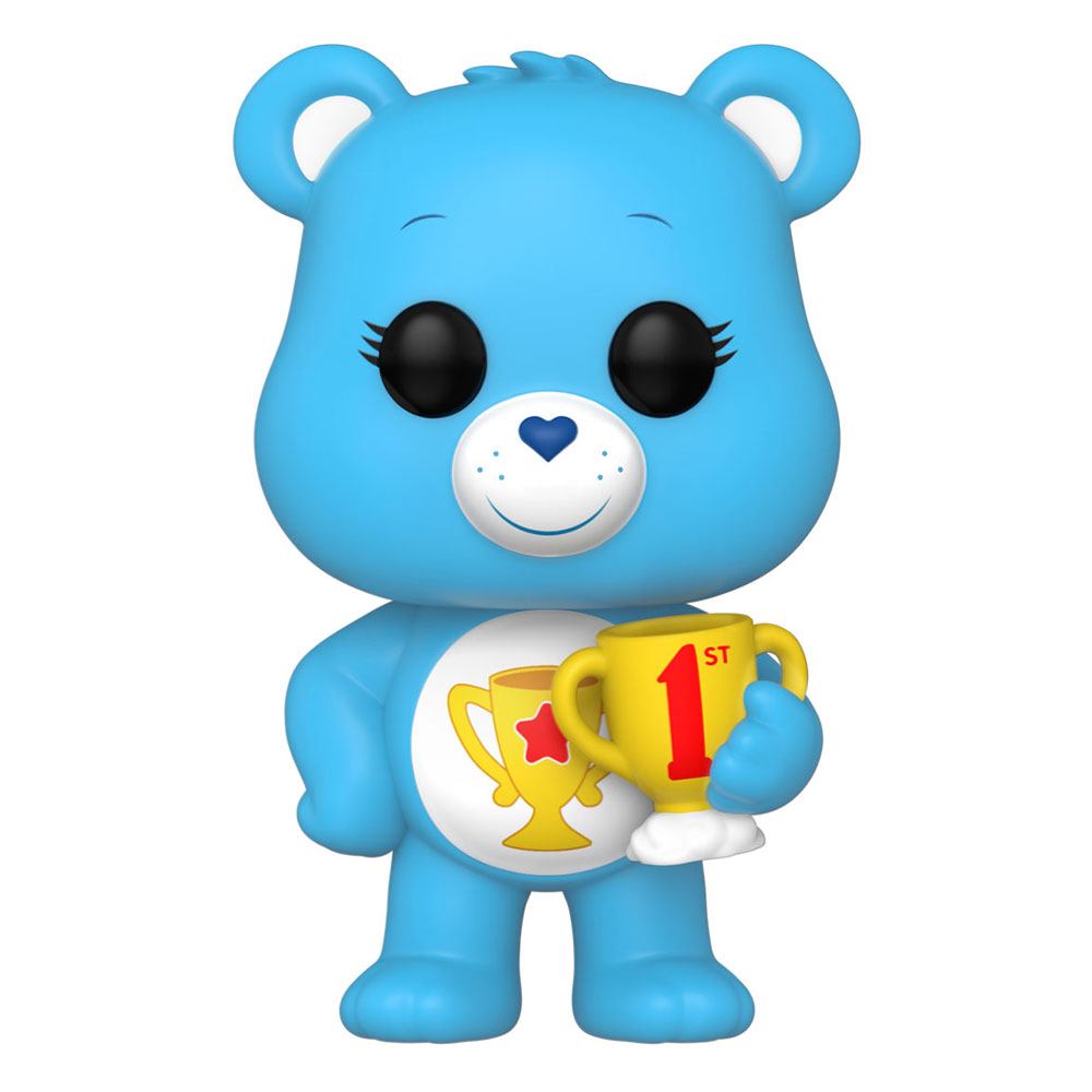 Care Bears 40th Anniversary Pop! Tv Vinile Figures Champ Bear 9 Cm  Funko