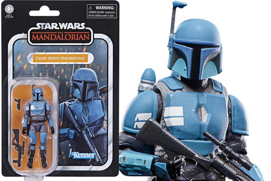 STAR WARS THE MANDALORIAN VINTAGE COLLECTION ACTION FIGURA 2022 DEATH WATCH MANDALORIAN 10 CM HASBRO