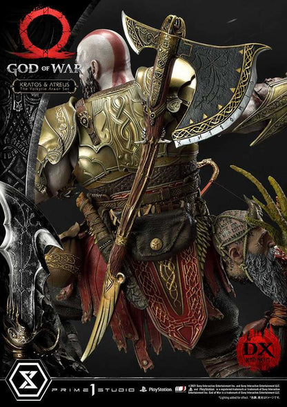 GOD OF WAR KRATOS & ATREUS VALKYRIE DLX