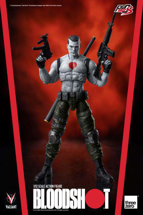 VALIANT COMICS FIGZERO ACTION FIGURA 1/12 BLOODSHOT 15 CM THREEZERO