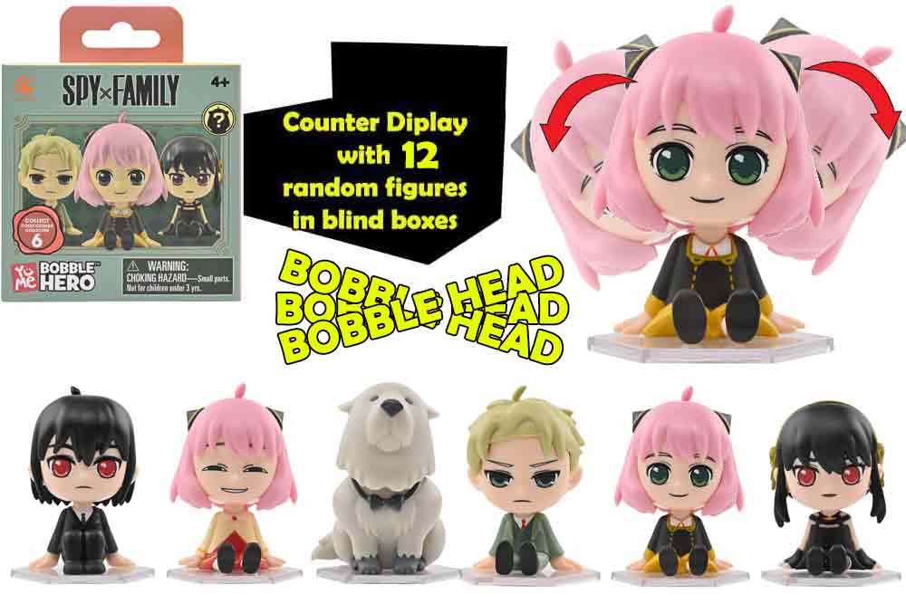 SPY X FAMILY BOBBLE HEAD DISPLAY (12)