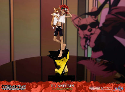 COWBOY BEBOP ED AND EIN 1/8 RESIN STATUE
