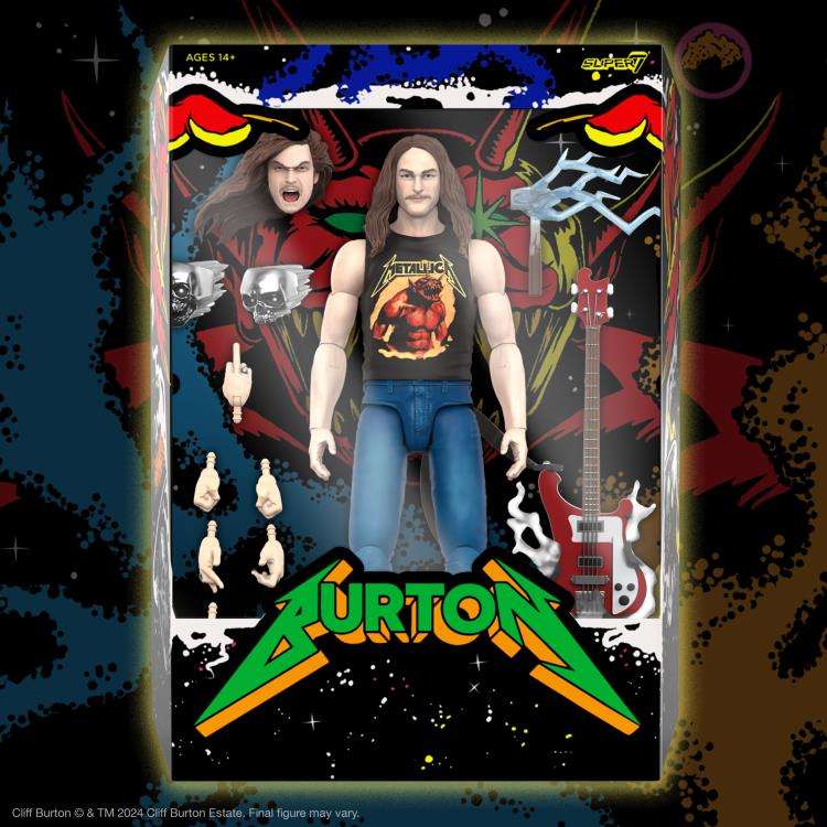 CLIFF BURTON SUPERHERO POSTER ULTM AF