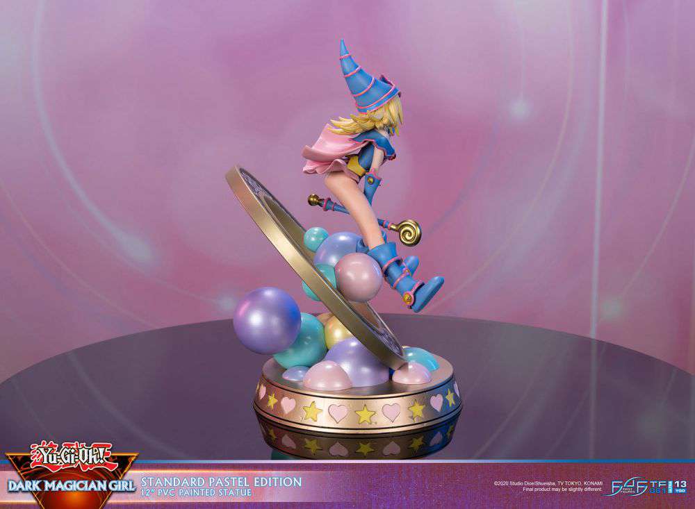 YU-GI-OH! PVC STATUA DARK MAGICIAN GIRL STANDARD PASTEL EDITION 30 CM FIRST 4 FIGURES