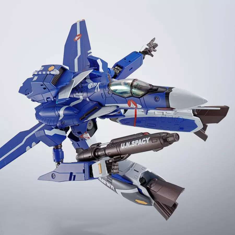 BANDAI HI-METAL R MACROSS VF-0S PHOENIX GENIUS BLUE VER. ACTION FIGURE 14 cm