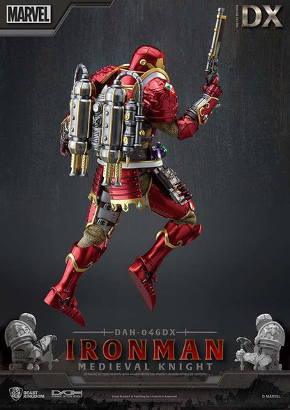 BEAST KINGDOM MEDIEVAL KNIGHT IRON MAN DLX DAH ACTION FIGURE 20 cm