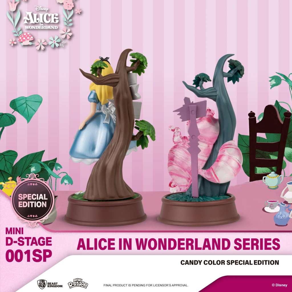 MINI D-STAGE ALICE CANDY COLOR EXCL 2-PK MINI FIGURA BEAST KINGDOM