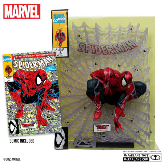 MARVEL COLLECTION PVC STATUA 1/6 SPIDER-MAN (SPIDER-MAN -1) 28 CM MCFARLANE TOYS