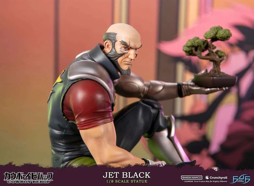 FIRST4FIGURES COWBOY BEBOP JET BLACK RESIN 1/8 STATUA 30 cm