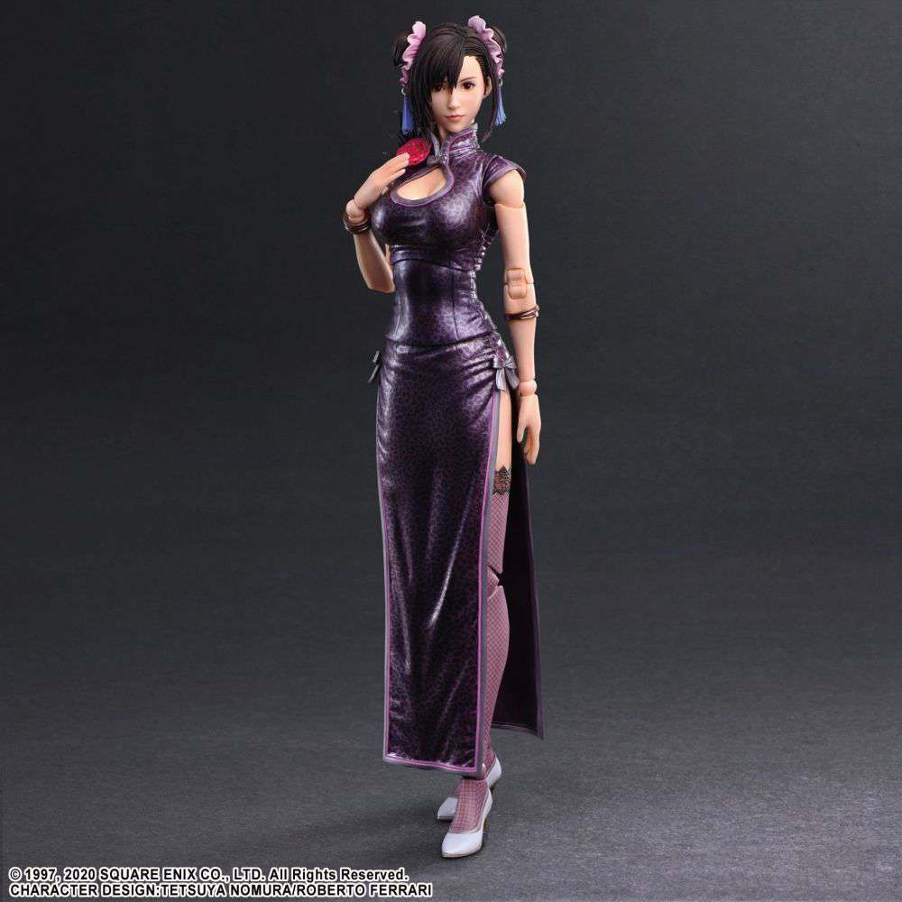 SQUARE ENIX FFVII REMAKE TIFA SPORTY DRESS PAK ACTION FIGURE 25 cm