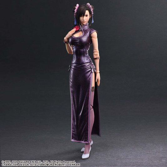 SQUARE ENIX FFVII REMAKE TIFA SPORTY DRESS PAK ACTION FIGURE 25 cm