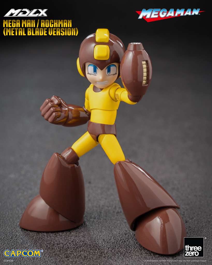 THREEA TOYS/THREEZERO MEGA MAN METAL BLADE VERSION MDLX ACTION FIGURE 10 cm