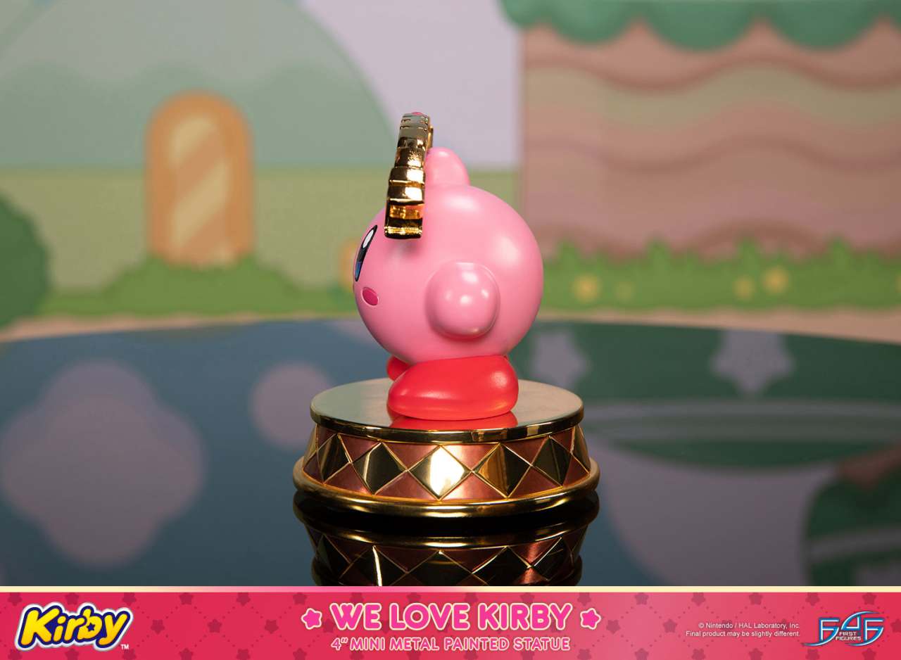 WE LOVE KIRBY METAL STATUE