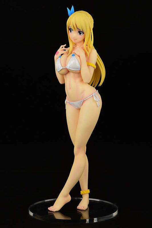 FAIRY TAIL PVC STATUA 1/6 LUCY HEARTFILIA SWIMSUIT PURE IN HEART 27 CM ORCA TOYS