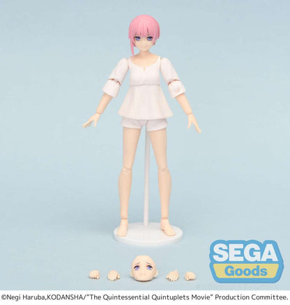 THE QUINTESSENTIAL QUINTUPLETS ACTION FIGURES ICHIKA NAKANO 14 CM SEGA