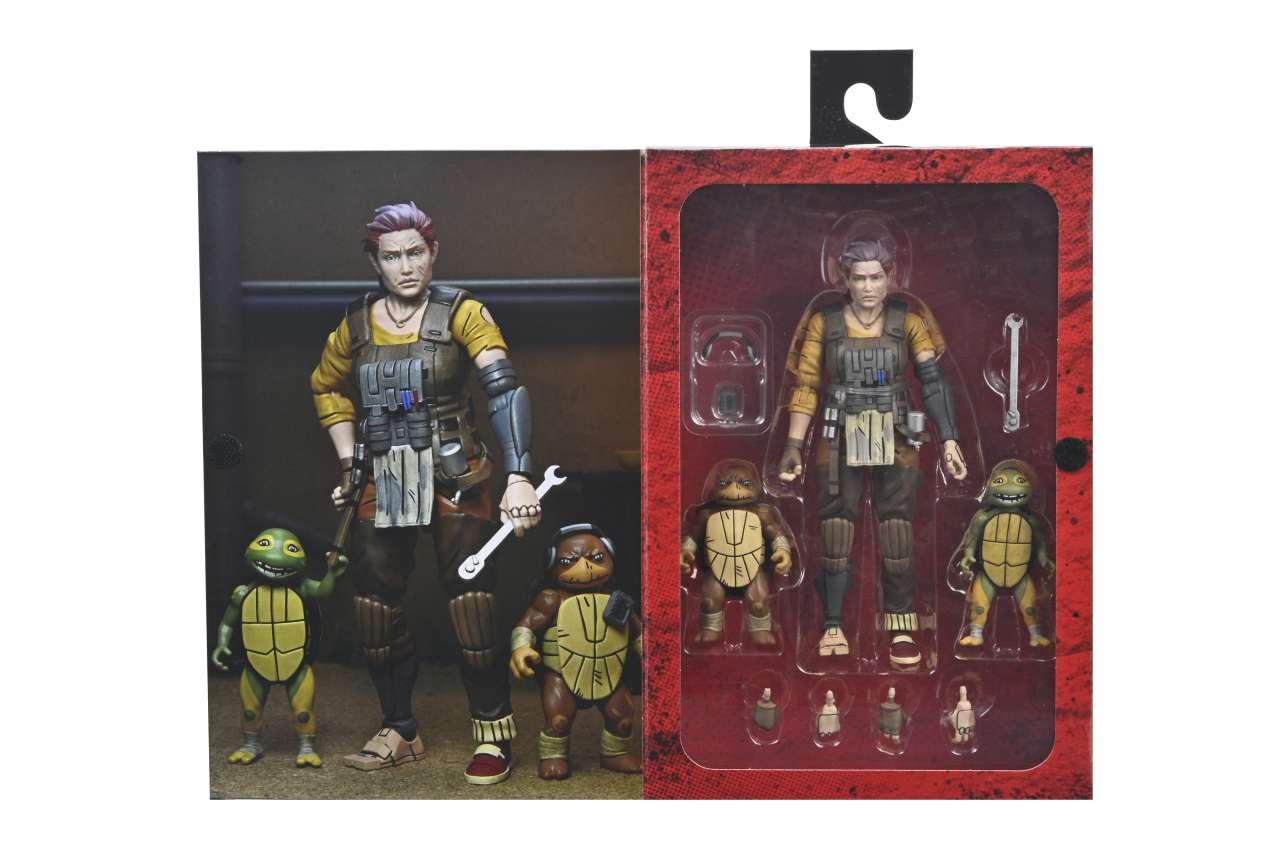 TMNT LRONIN LYEAR GR APRIL BA YI MOJA ACTION FIGURE