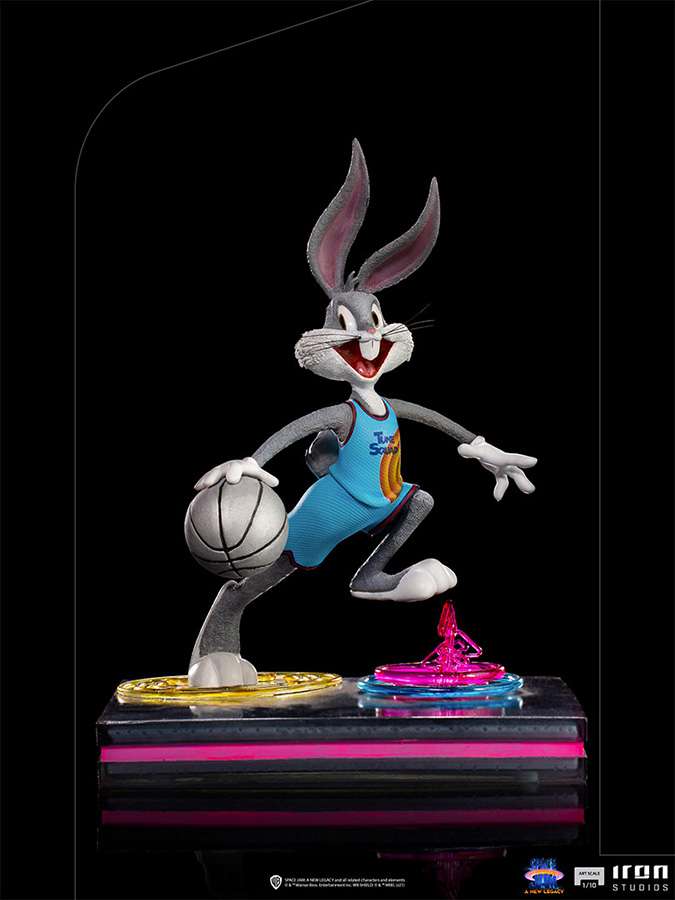 IRON STUDIOS SPACE JAM BUGS BUNNY ART 1/10 STATUA 18 cm