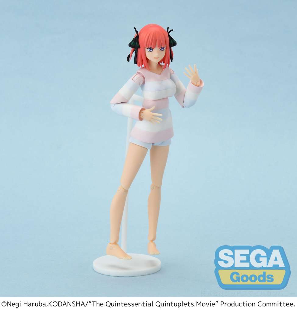 SEGA QUINTESSENTIAL QUINTUP NINO MOVINGOOD AF ACTION FIGURE 15 cm