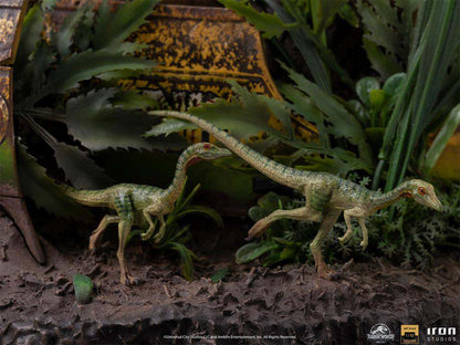 IRON STUDIOS JURASSIC WORLD FK BLUE DELUXE STAT 1/10 STATUA 46 cm