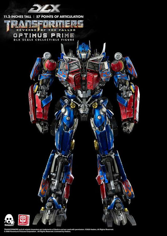 TRANSFORMERS: LA VENDETTA DEL CADUTO FIGURA OPTIMUS PRIME 28 CM THREEZERO