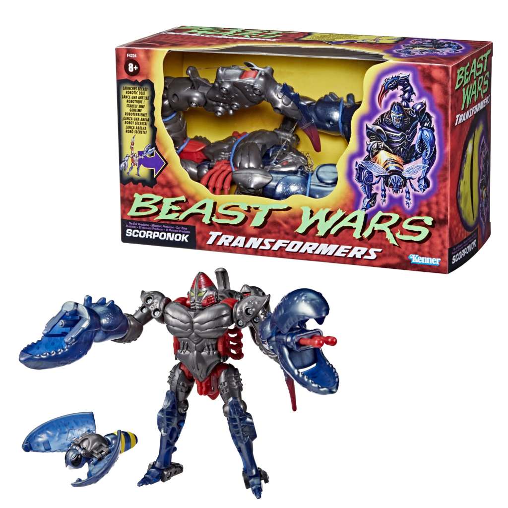 TRANSFORMERS BEAST WARS SCORPONOK FIGURA HASBRO