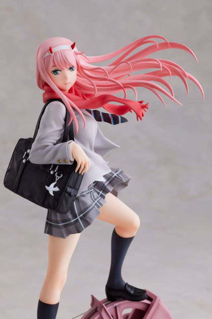 DARLING IN THE FRANXX PVC STATUA 1/7 ZERO TWO SCHOOL UNIFORME VERSION 29 CM ANIPLEX