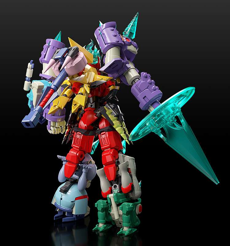 THE BRAVE FIGHTER OF LEGEND DA-GARN ACTION FIGURA INFINITE COMBINING GURREN DAN LAGANN 24 CM GOOD SMILE COMPANY