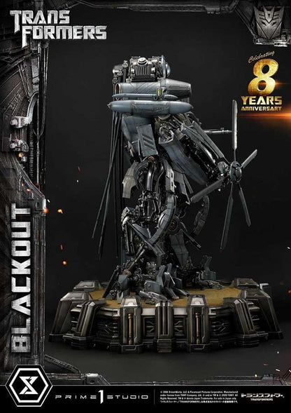TRANSFORMERS BLACKOUT STATUE