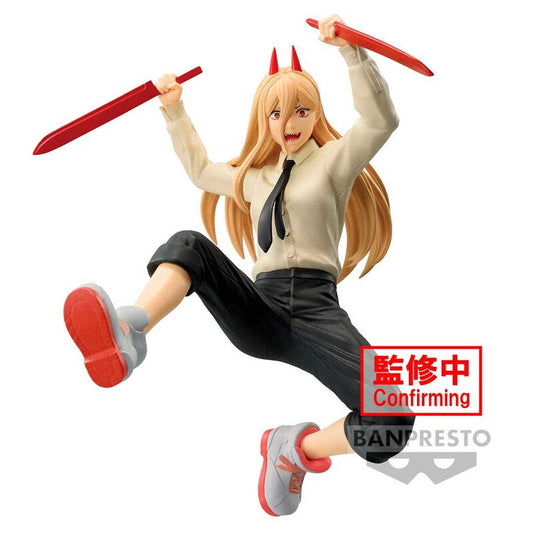 Chainsaw Man Vibration Stars Power Ii Figura 12cm Banpresto