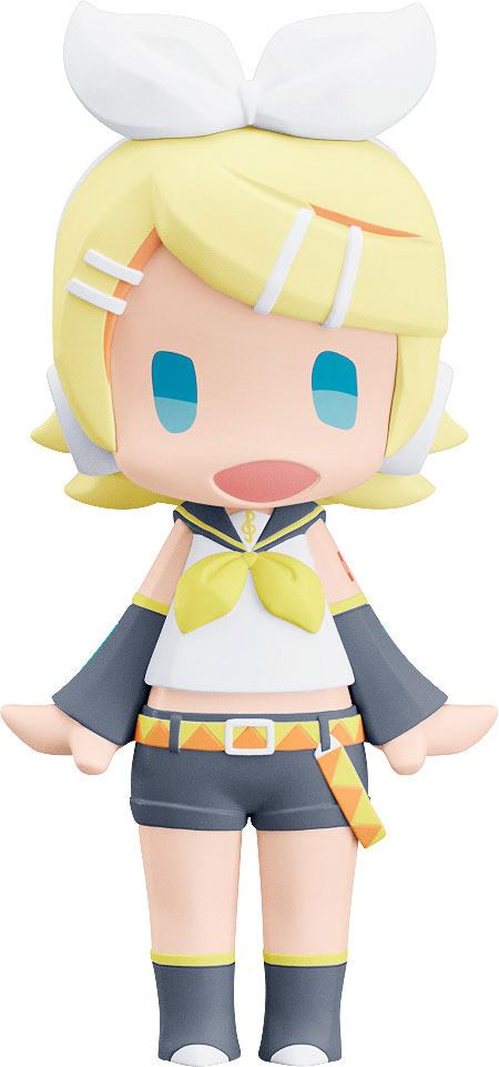 Character Vocal Series 02: Kagamine Rin/len Hello! Good Smile Action Figura Kagamine Rin (re-run) 10 Cm Good Smile Company