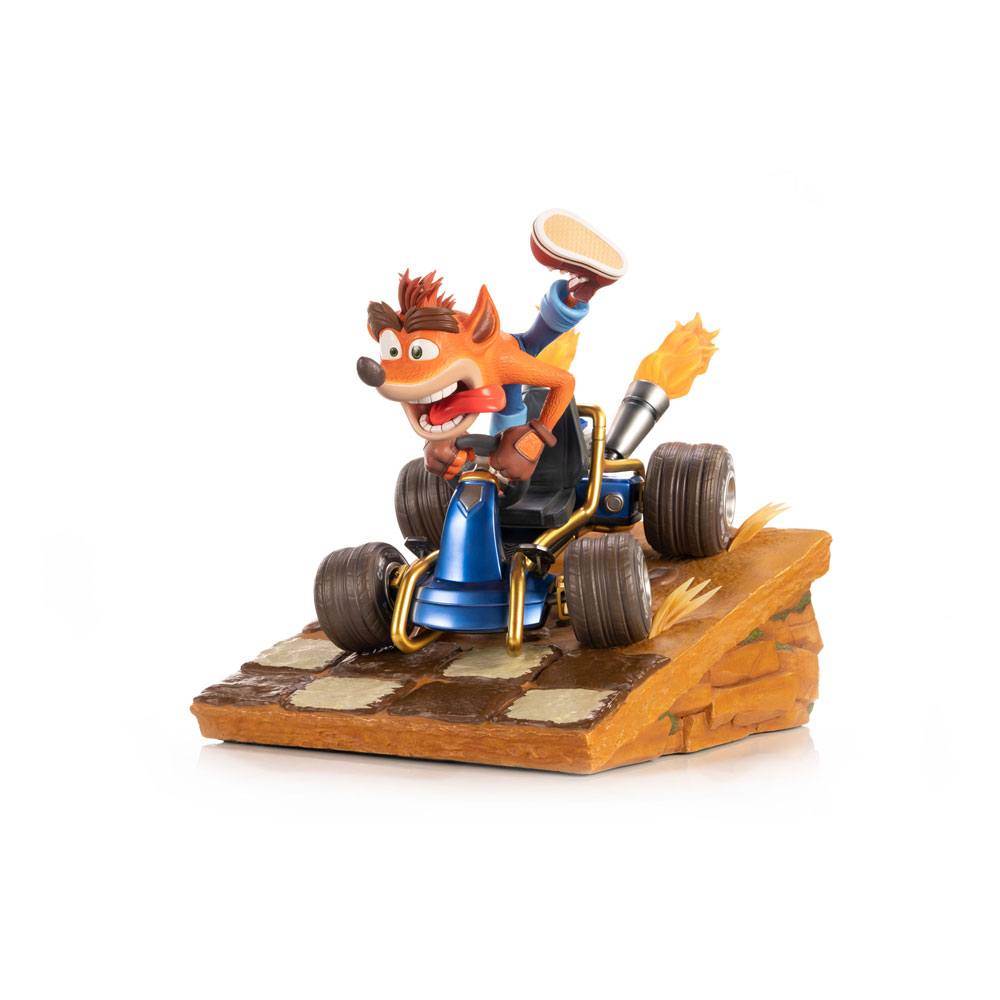 Crash Team Racing Nitro-fueled Statua Crash In Kart 31 Cm First 4 Figures