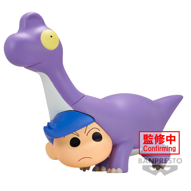 Crayon Shinchan The Movie Brachiosaurus Kazama-kum Our Dinosaur Diario Figura 22cm Banpresto