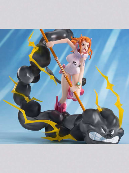 BANDAI NAMI - ONE PIECE EXTRA BATTLE LIGHTNING BLAST FIGUARTS ZERO STATUA 17 cm