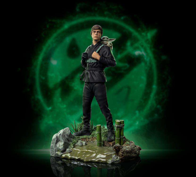 BOOK OF BOBA FETT LUKE GROGU 1/10 STATUE