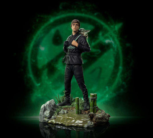 BOOK OF BOBA FETT LUKE GROGU 1/10 STATUE