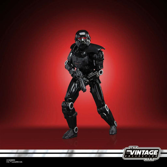STAR WARS: THE MANDALORIAN VINTAGE COLLECTION ACTION FIGURA 2022 DARK TROOPER 10 CM HASBRO