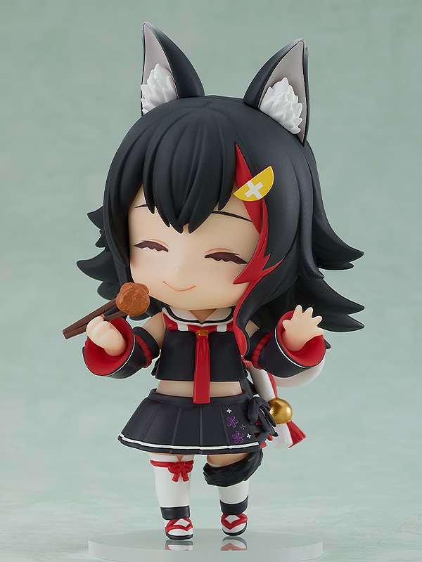 GOOD SMILE COMPANY - HOLOLIVE NENDOROID PRODUCTION OOKAMI MIO MINI FIGURA 10 cm