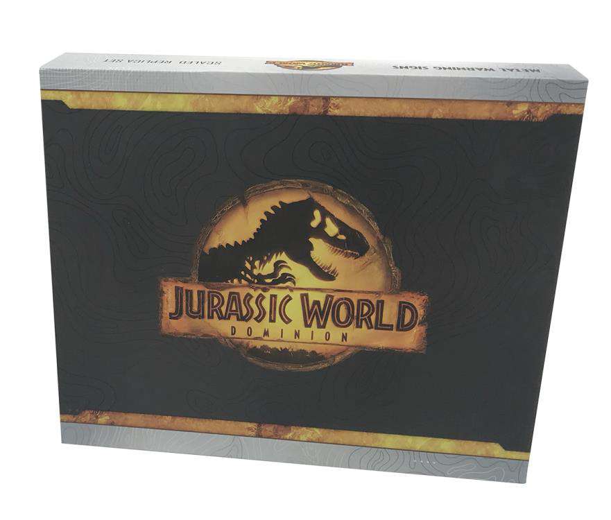 FACTORY ENT JW METAL WARNING SCALED PROP REPLICA 20 cm