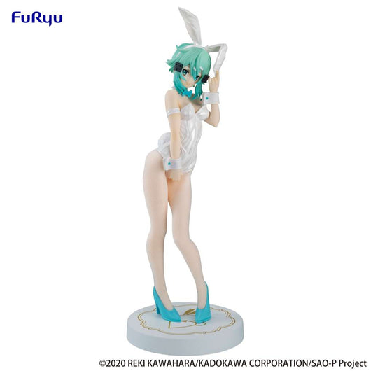 SWORD ART ONLINE BICUTE BUNNIES PVC STATUA SINON WHITE PEARL VER. 28 CM FURYU