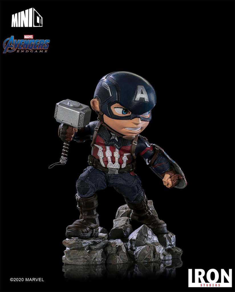 IRON STUDIOS AVENGERS ENDGAME CAPTAIN AMERICA MINICO STATUA 16 cm