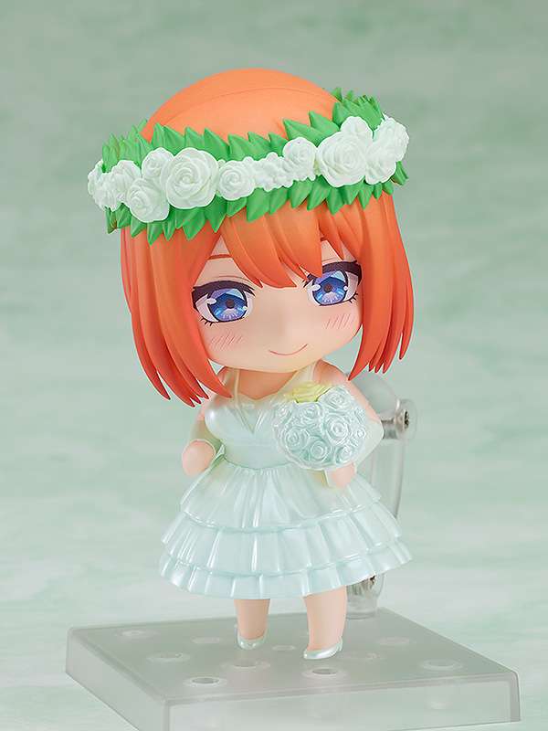 THE QUINTESSENTIAL QUINTUPLETS NENDOROID ACTION FIGURA YOTSUBA NAKANO: WEDDING DRESS VER. 10 CM GOOD SMILE COMPANY