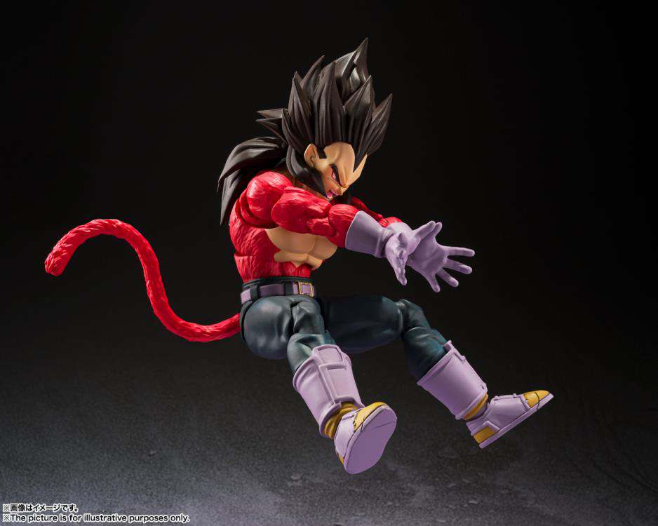 Dragon Ball Gt S.h. Figuarts Action Figura Super Saiyan 4 Vegeta 13 Cm Bandai Tamashii Nations